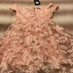 Cocktail dress party color light pink